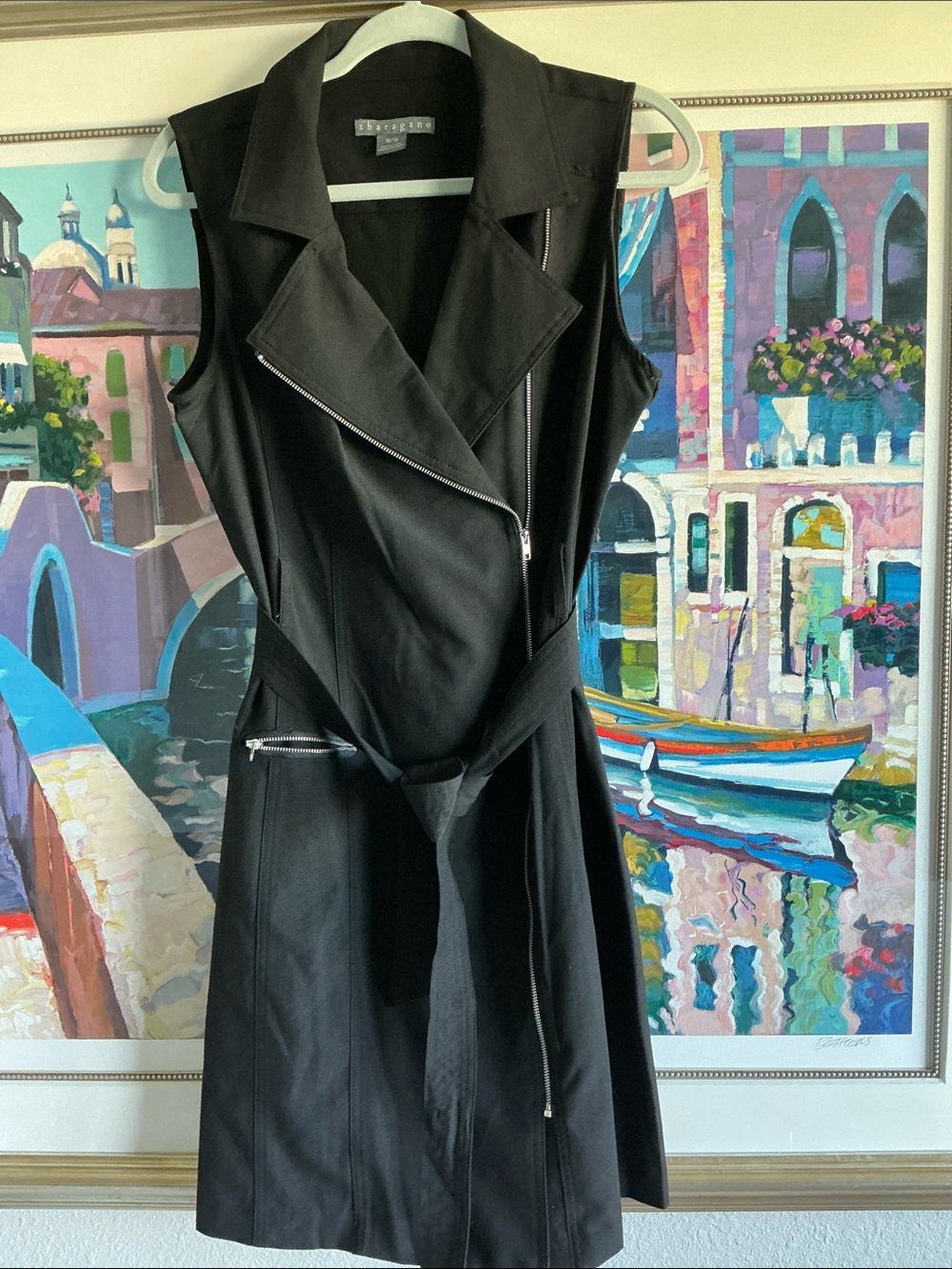 Sharagano midi dress